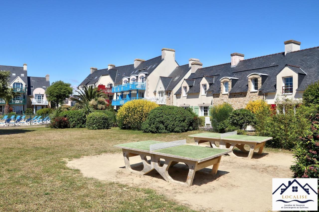 Localise - A06 - Entierement De Plain-Pied Avec Petite Vue Mer - Donnant Sur La Piscine Et Le Jardin - Wifi Inclus - Draps Inclus - Guilvinec Kültér fotó