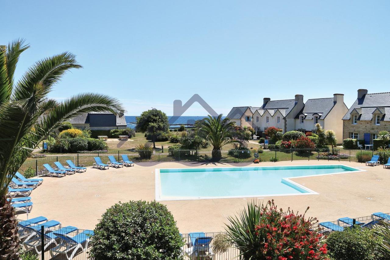 Localise - A06 - Entierement De Plain-Pied Avec Petite Vue Mer - Donnant Sur La Piscine Et Le Jardin - Wifi Inclus - Draps Inclus - Guilvinec Kültér fotó