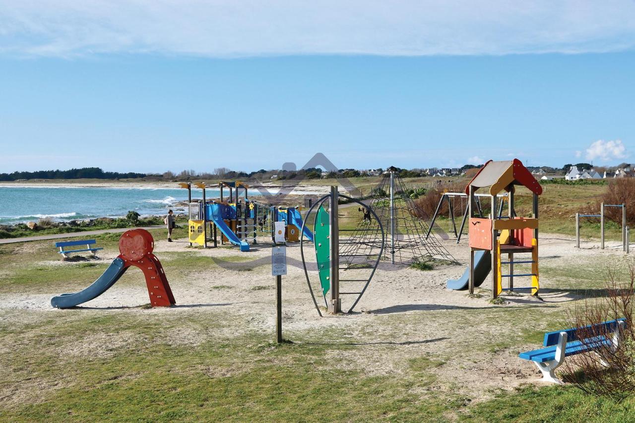 Localise - A06 - Entierement De Plain-Pied Avec Petite Vue Mer - Donnant Sur La Piscine Et Le Jardin - Wifi Inclus - Draps Inclus - Guilvinec Kültér fotó