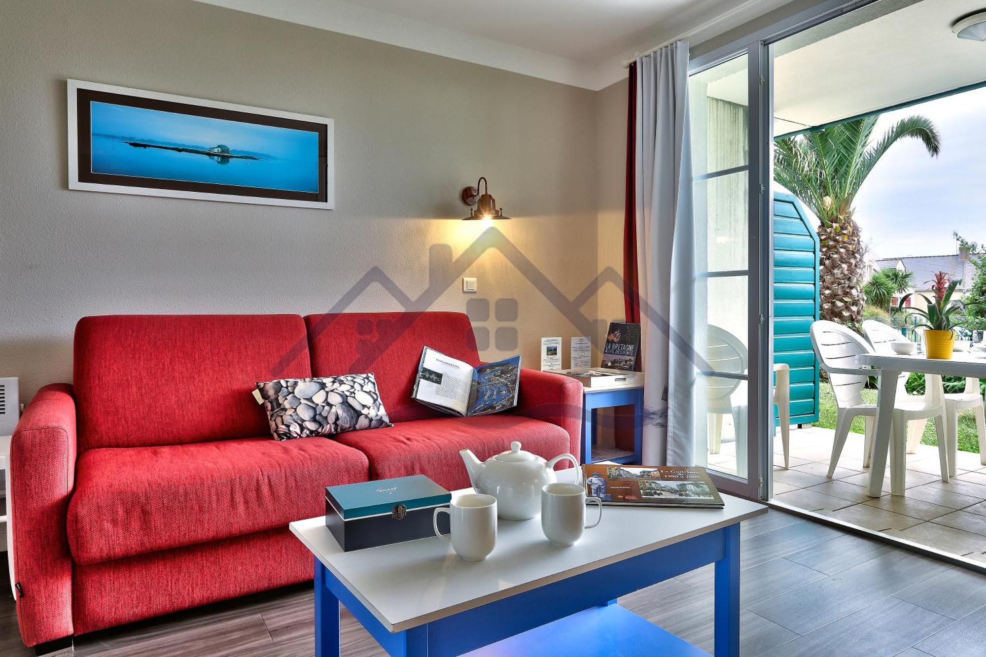Localise - A06 - Entierement De Plain-Pied Avec Petite Vue Mer - Donnant Sur La Piscine Et Le Jardin - Wifi Inclus - Draps Inclus - Guilvinec Kültér fotó