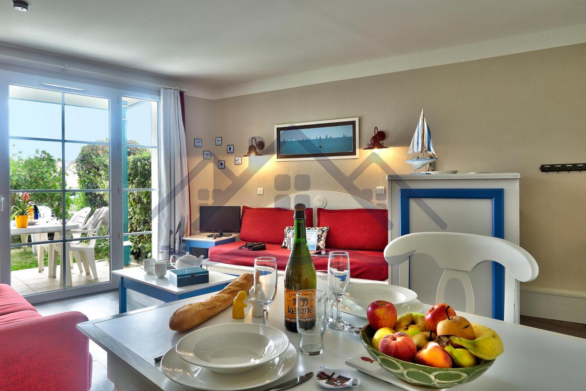Localise - A06 - Entierement De Plain-Pied Avec Petite Vue Mer - Donnant Sur La Piscine Et Le Jardin - Wifi Inclus - Draps Inclus - Guilvinec Kültér fotó
